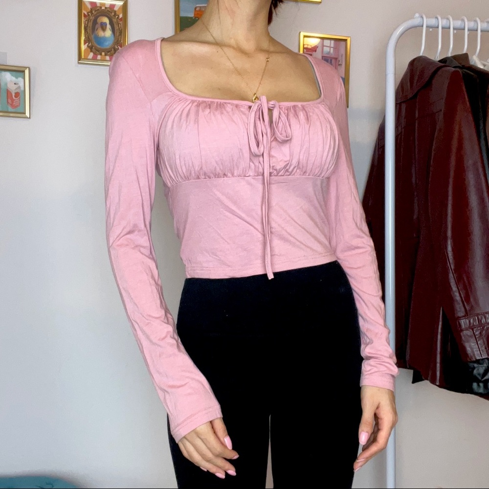 SHEIN Ruched Top